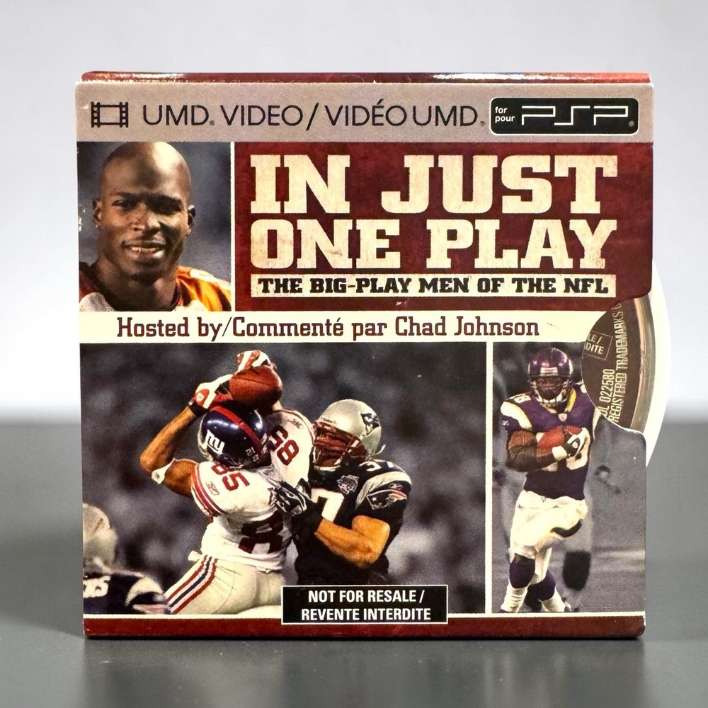 In Just One Play NFL Sony PlayStation Portable (PSP) UMD Movie